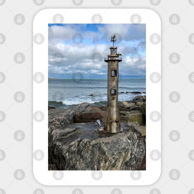 Stonehaven monument lighthouse Sticker by Grant's Pics